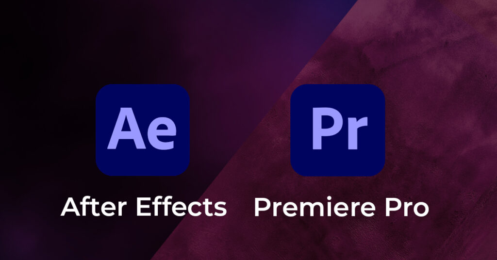 after effects vs premiere pro